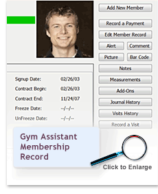 Health Club Gym Member Check In Software Fitness Facility