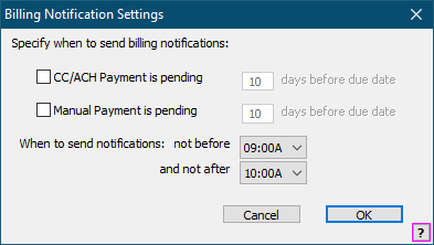 BillingNotificationSettings