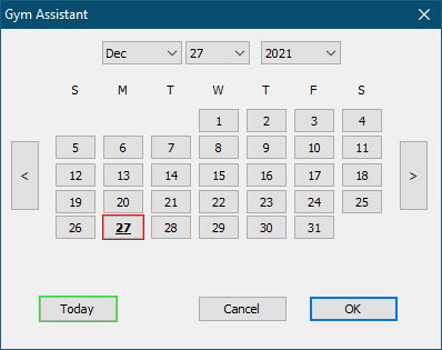 Calendar Popup