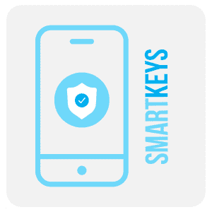 Bluetooth Digital SmartKeys - 100PK